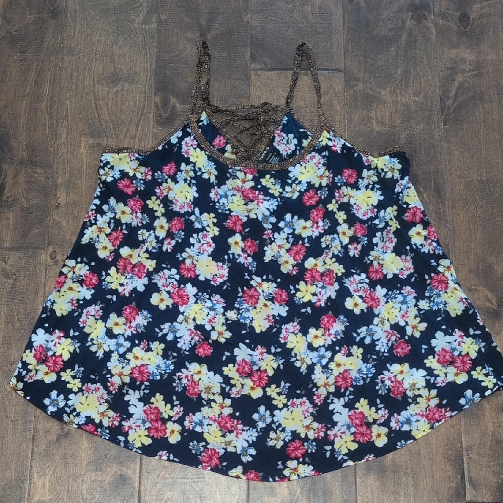 Torrid Floral Camisole Tank Top